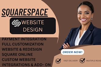 squaresapce design website redesign squarespace website development