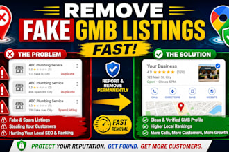 report and remove fake spam duplicate gmb listings on google business profile