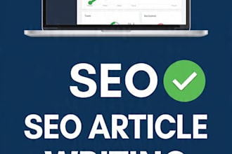 write SEO optimized articles and blog posts in fluent english