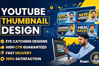 design eye catching youtube thumbnails that get more clicks