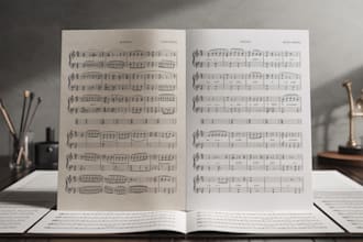 engrave and format professional sheet music for publishing and performance