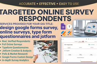 design google forms survey, online surveys, type form questionnaires and jotform