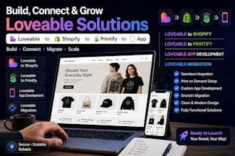 connect lovable to supabase shopify printify claude ai lovable migration