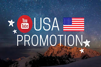 do USA youtube video promotion for organic growth