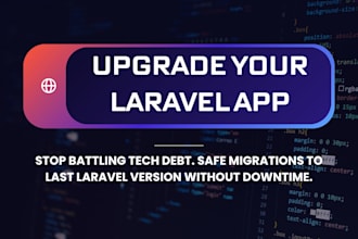 upgrade legacy laravel code into clean solid architecture