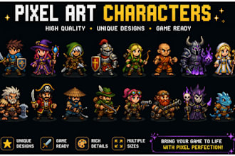 pixel character pixel animation pixel sprite sheet pixel tileset isometric pixel