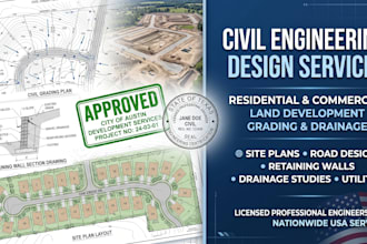 design site plan retaining wall site grading and drainage plan california texas
