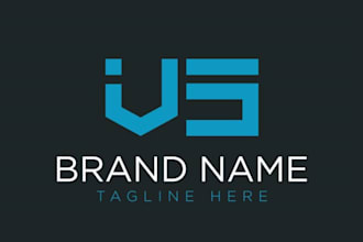 design modern brand logo with copyright included
