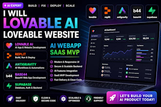 lovable ai lovable website replit antigravity base44 ai webapp supabase saas mvp