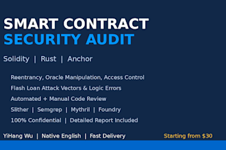 review your solidity smart contract for security vulnerabilities