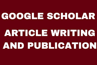 write and publish your article in a top indexed journal