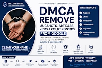 legal notice removal article dmca takedown
