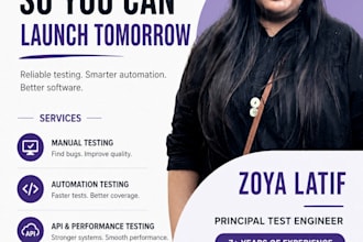 do automation and manual testing of your software