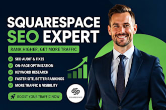 fix squarespace website and rank your blog to boost traffic fast now pro seo