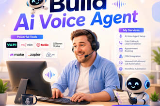 ai voice agent ai calling agent cold calling appointment booking crm vapi n8n