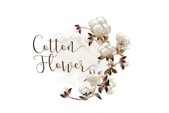 create boho, botanical, whimsical, and floral logo design