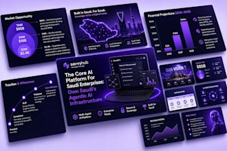 design a startup pitch deck for investors and fundraising