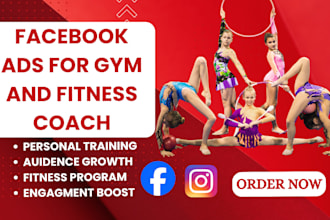 run meta facebook ads for gym and fitness coach campaigns