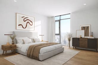 do realistic virtual staging for real estate photos