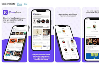 design high converting app screenshots for play store and app store