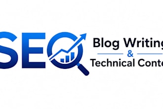 write SEO blog articles and technical content
