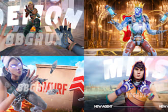 make high quality valorant thumbnails