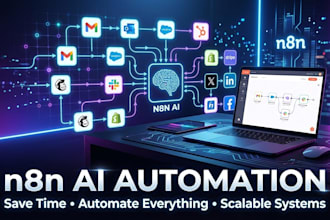 do n8n ai automation, n8n ai agent and n8n scalable workflows