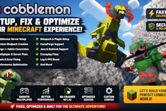fix, optimize, convert minecraft modpacks, cobblemon, datapack solution