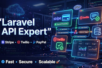 integrate stripe, twilio, paypal or any API in laravel