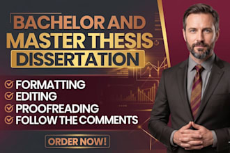 edit and proofread thesis, dissertation, and research proposal