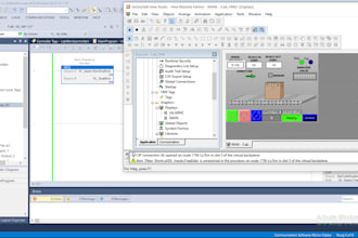 do program for allen bradley plc and hmi in studio 5000 soft