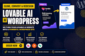 convert lovable ai to wordpress clone lovable ai website copy lovable hostinger