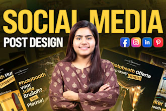 design social media posts, instagram carousel and facebook and meta ads design
