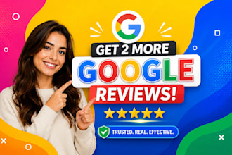 2 permanent 5 star google reviews lifetime guaranteed