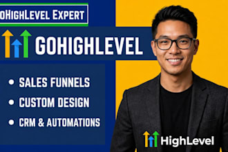 be your gohighlevel expert for ghl automation, workflows, and sales funnel setup
