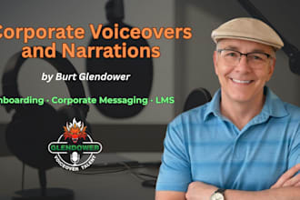 record professional corporate narrations and training voiceovers