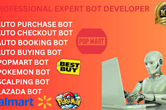 do auto purchase bot, scalping bot, auto checkout bot, lazada bot, shopping bot