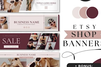 design pinterest pin tiktok sales shop banner minimalist sales banner flyers