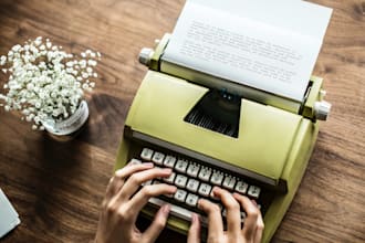 provide structural edits and proof read your first draft