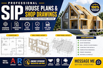 design sip house plans and structural insulated panel shop drawings