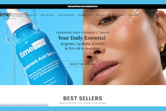build skincare website beauty website cosmetics website skin care website beauty