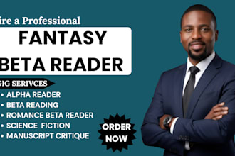 be fantasy beta reader, alpha beta reader, manuscript critique