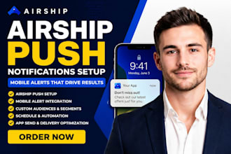 setup airship push notification airship mobile alert airship app send