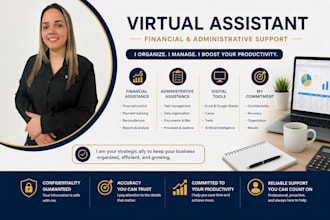be your financial operations and administrative assistant