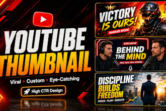 design viral youtube thumbnails