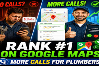 do SEO for plumber website to rank on local search and maps
