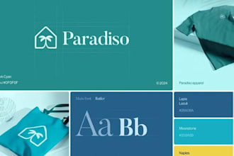 do full branding kit brand identity brandbook visual identity for fashion brands