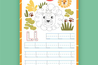 make educational worksheets for you