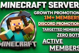 disocrd server promotion, discord advertising, fivem, minecraft server promotion