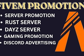 discord advertising, server promotion, rust, dayz, rp, gaming server promotion
